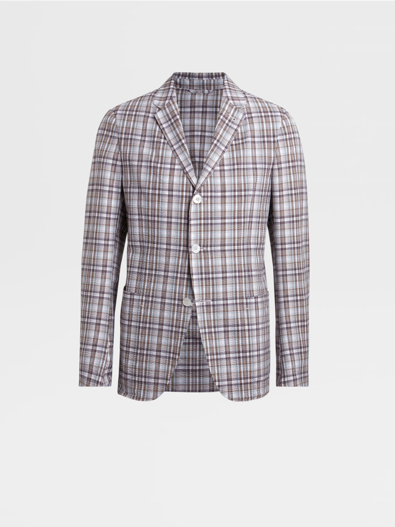 Пиджаки Zegna модель JC314606_Світло-сірий Фото