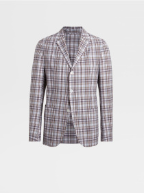 Пиджаки Zegna модель JC314606_Світло-сірий Фото