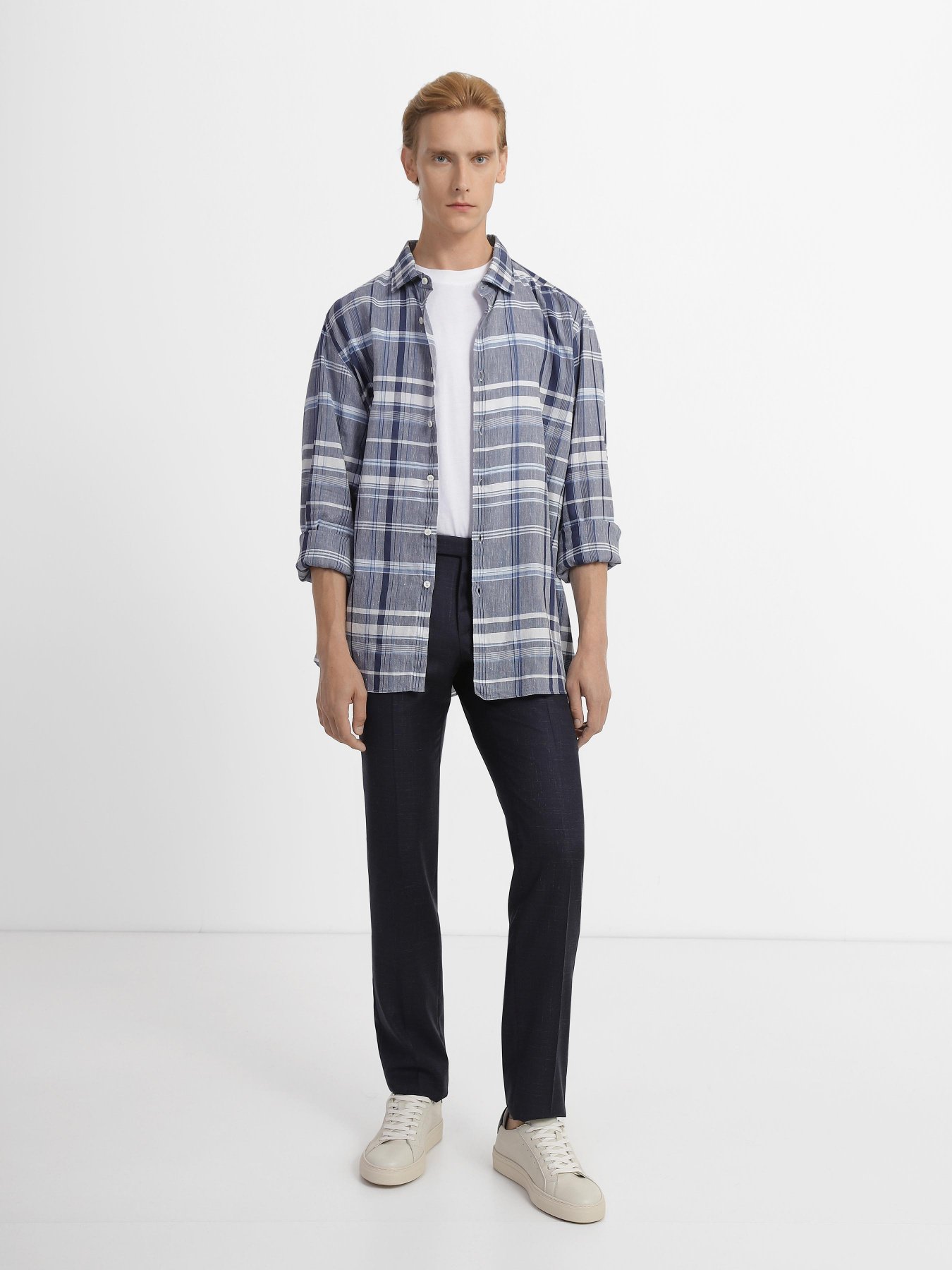 Сорочки Zegna модель SH312198_Синій Фото