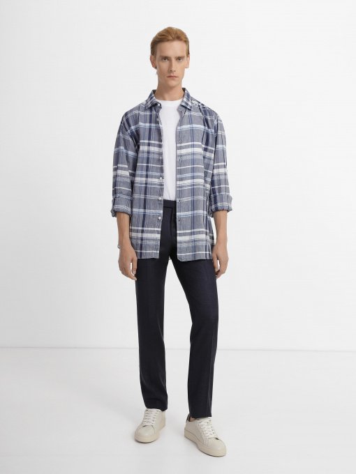 Сорочки Zegna модель SH312198_Синій Фото