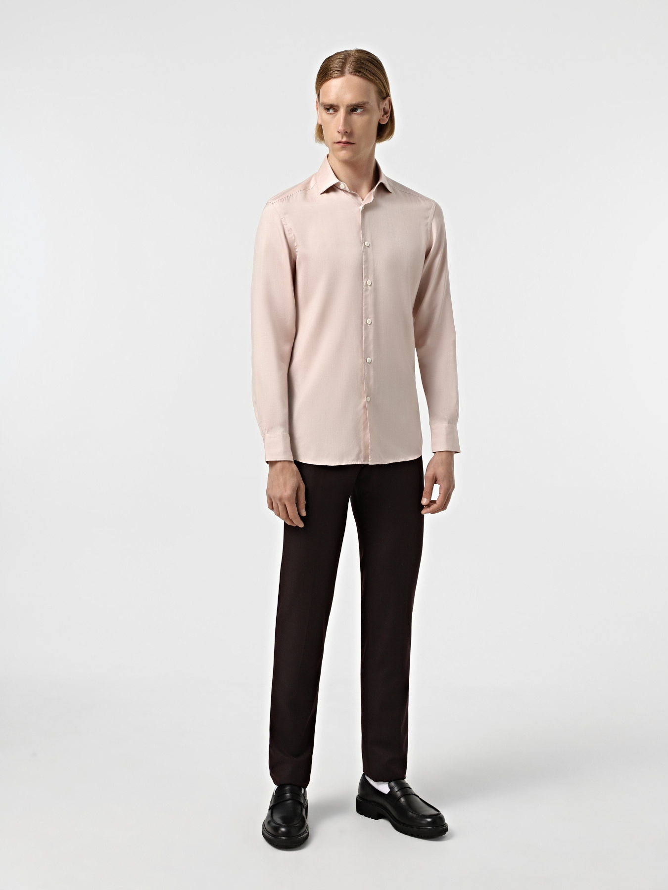 Сорочки Zegna модель SH312291_Рожевий Фото