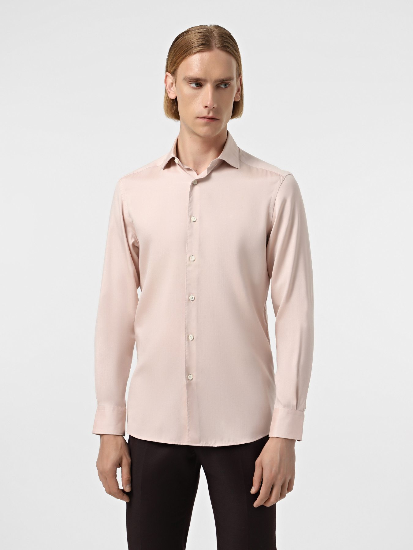 Сорочки Zegna модель SH312291_Рожевий Фото