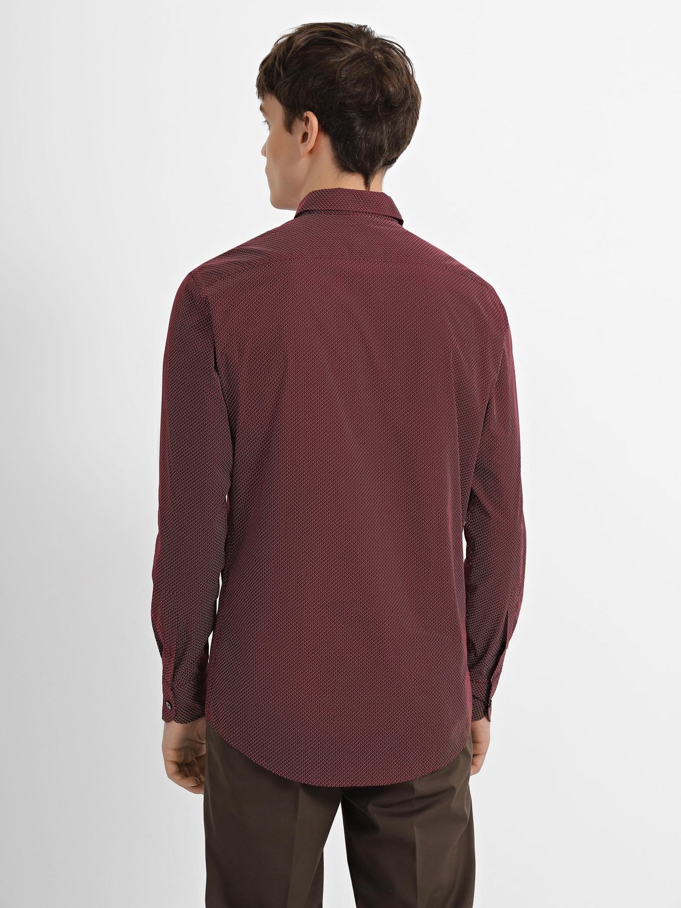 Сорочки Zegna модель SH39_Червоний Фото