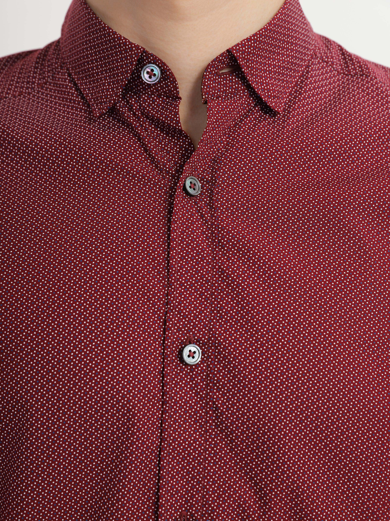 Сорочки Zegna модель SH39_Червоний Фото