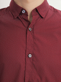 Сорочки Zegna модель SH39_Червоний Фото
