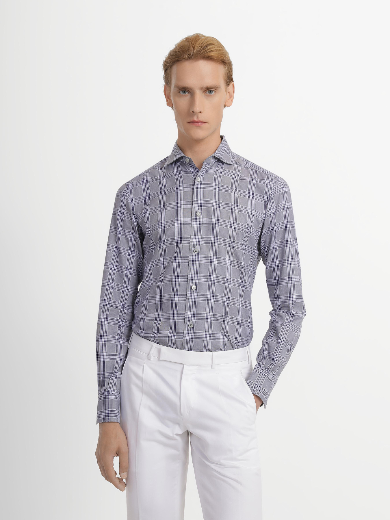 Рубашки Zegna модель SH4485_0 Фото