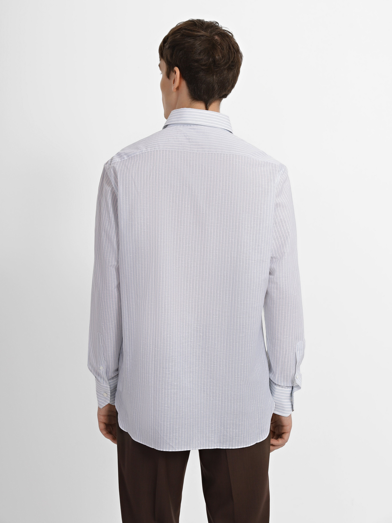 Сорочки Zegna модель SH8527_Блакитний Фото