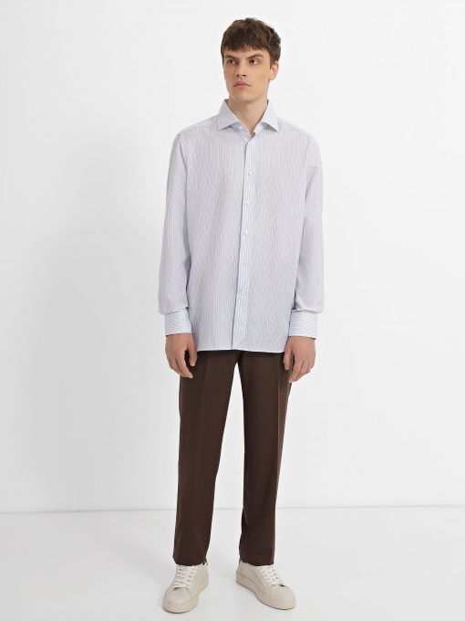Сорочки Zegna модель SH8527_Блакитний Фото