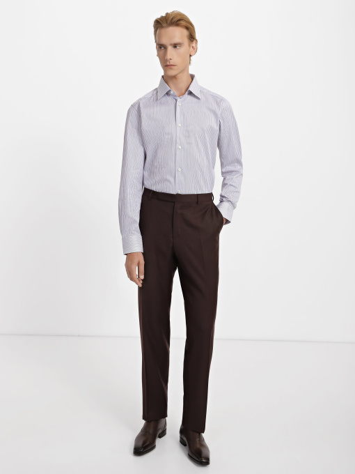 Штани Zegna модель TR307009_Коричневий Фото