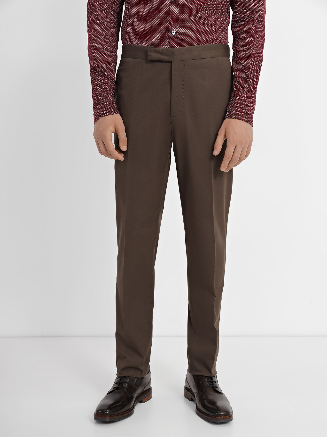 Штани Zegna модель TR308293_Коричневий Фото