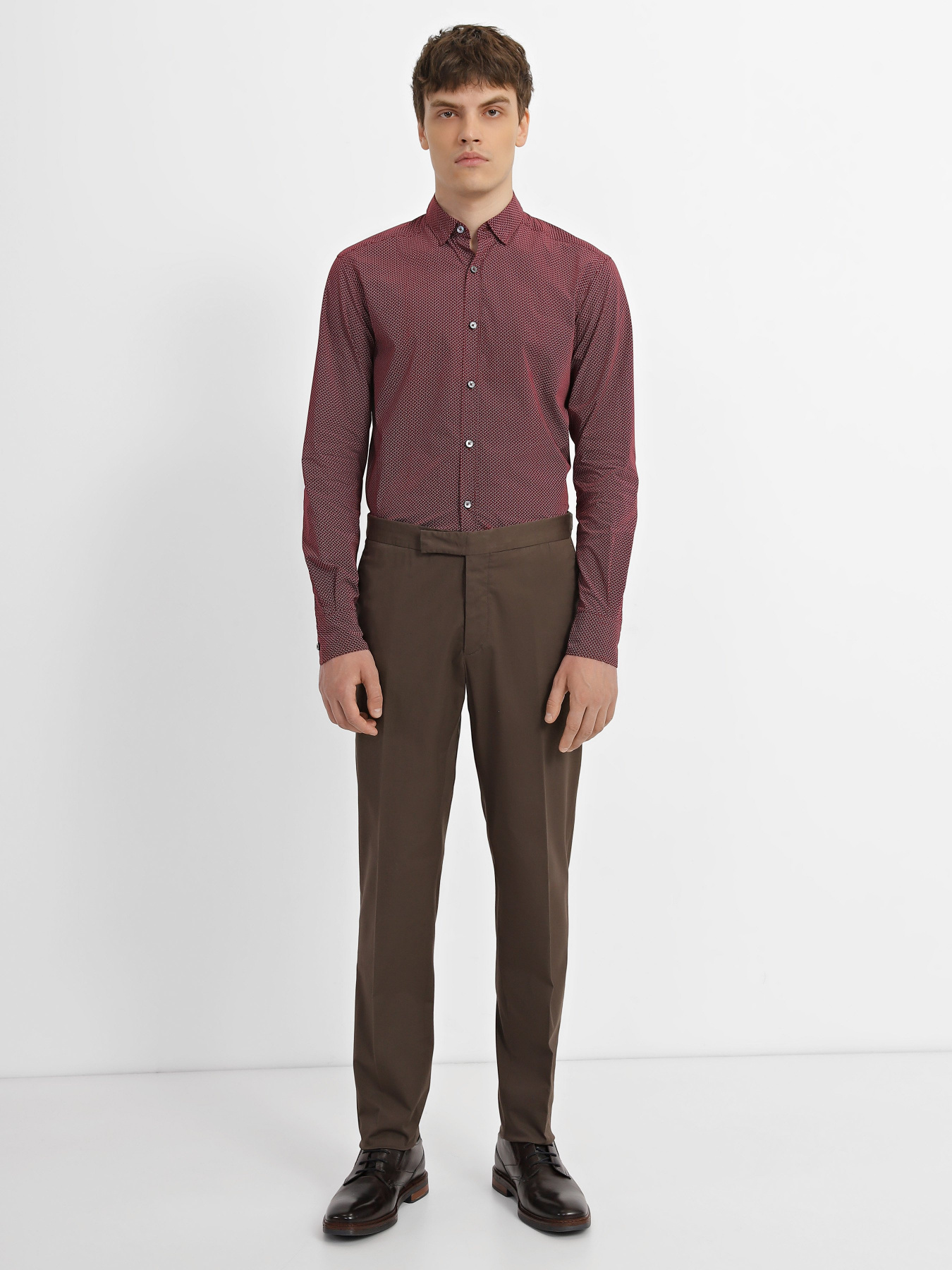 Штани Zegna модель TR308293_Коричневий Фото