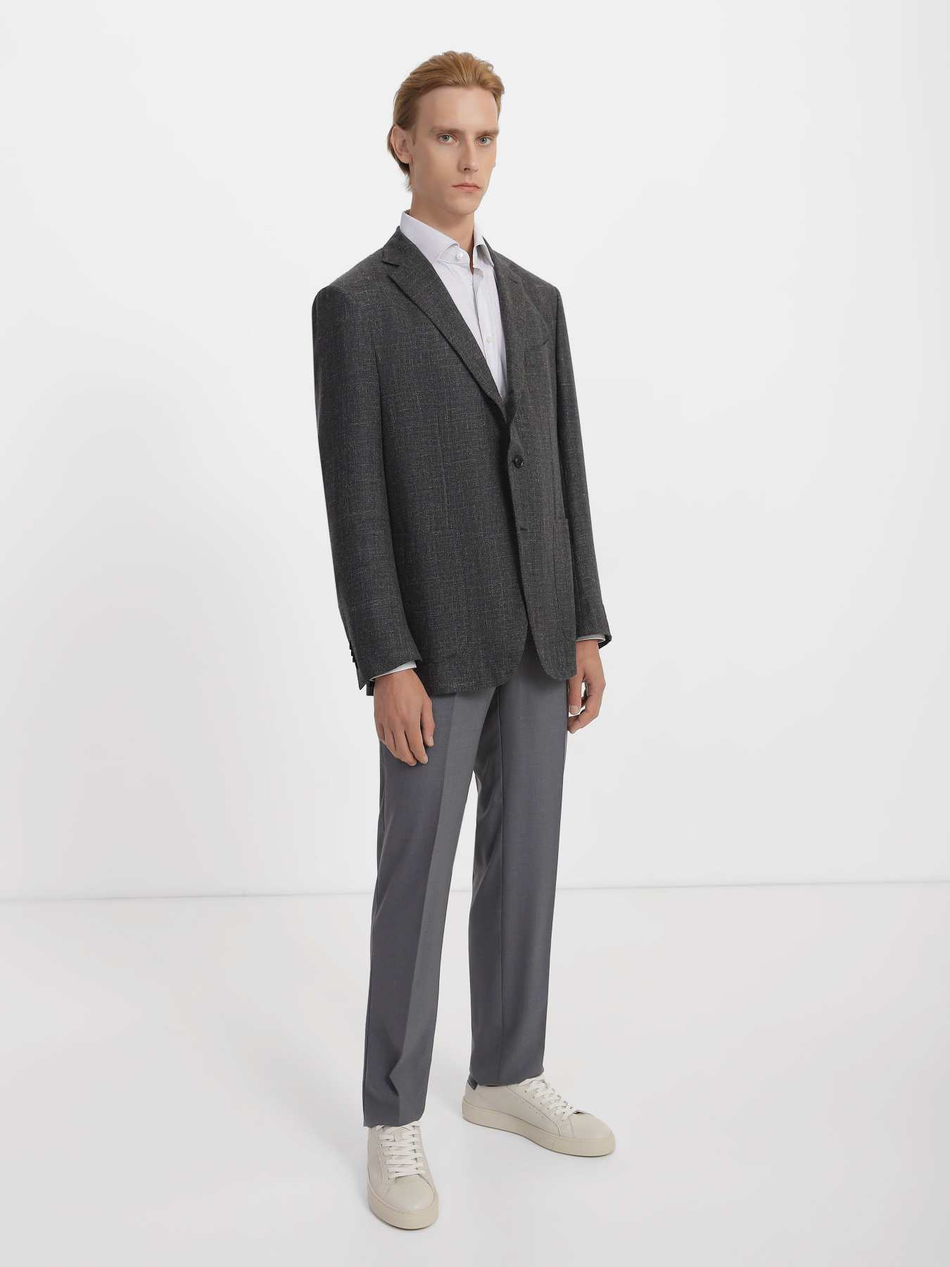 Брюки Zegna модель TR308385_Сірий Фото