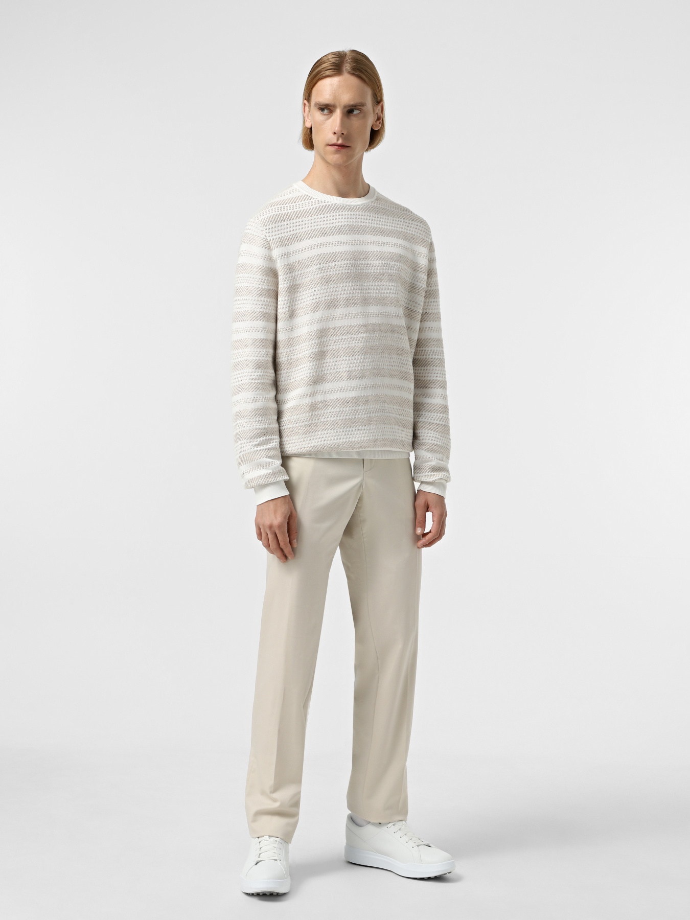 Светри та кардигани Zegna модель KN310937_Бежевий Светри та кардигани Zegna модель KN310937_Бежевий Фото