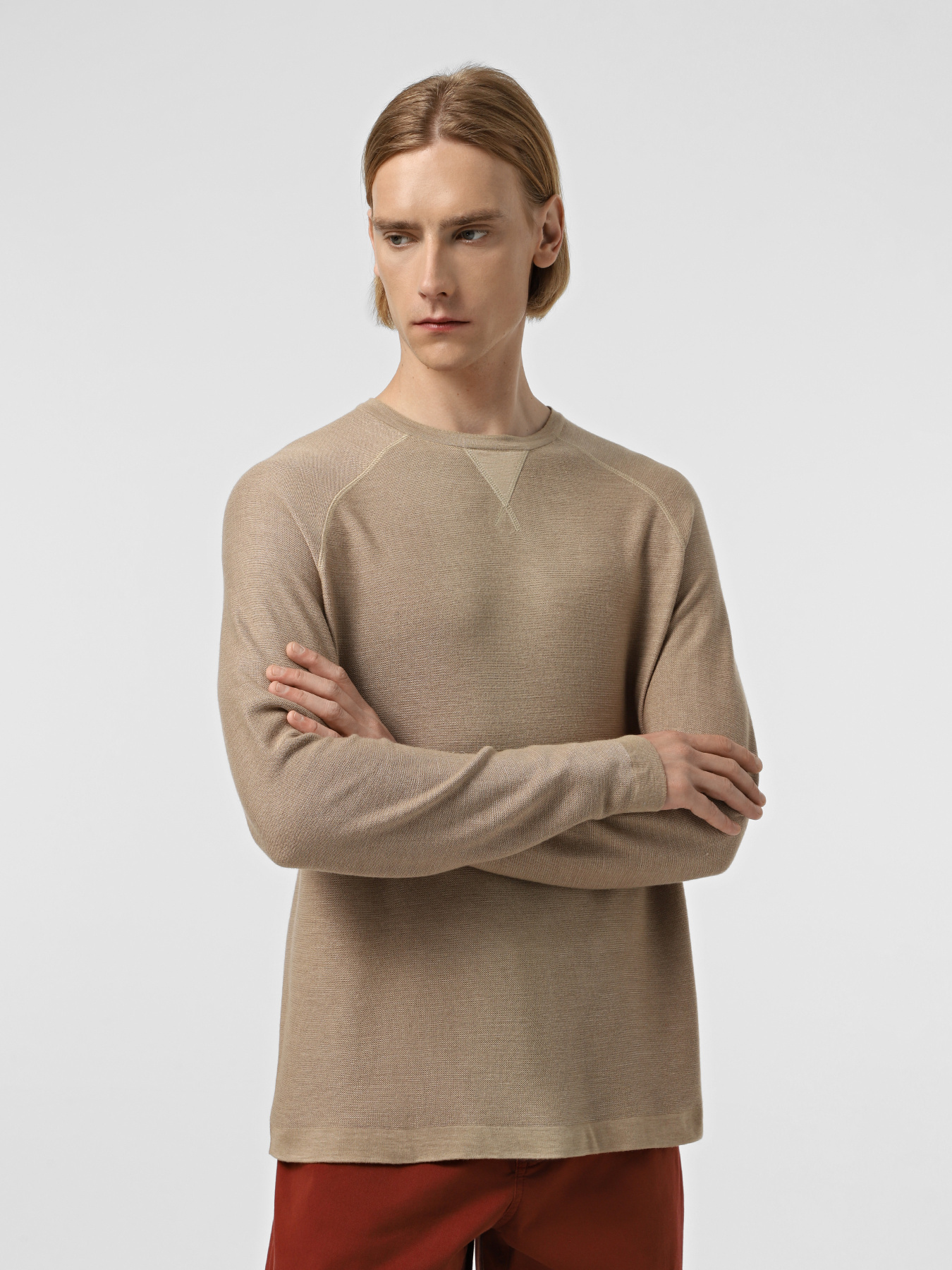Светри та кардигани Zegna модель KN311444_Бежевий Фото