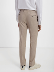 Штани Zegna модель TR313083_Бежевий Фото