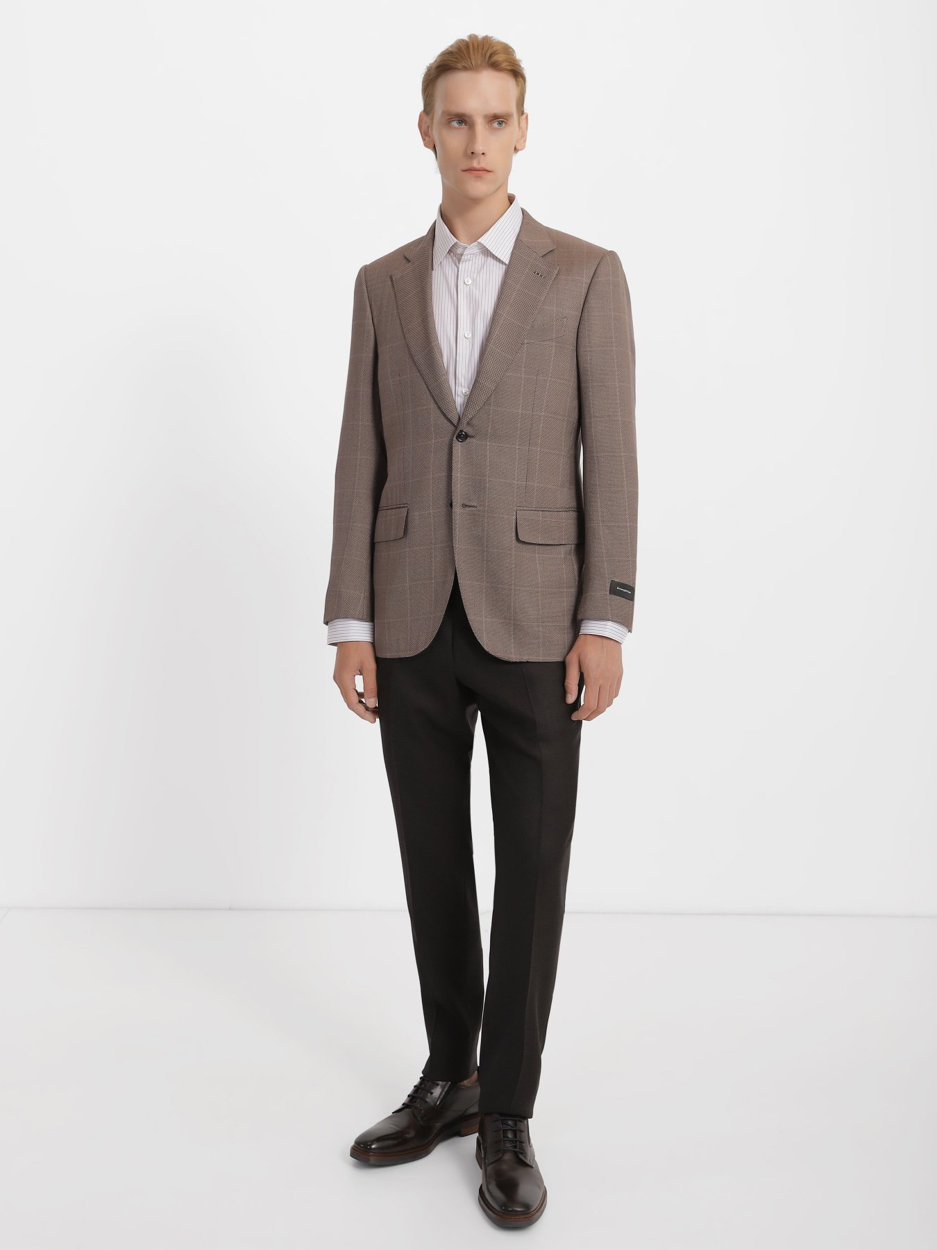 Штани Zegna модель TR313453_Коричневий Фото
