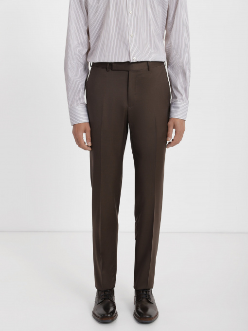 Штани Zegna модель TR313966_Коричневий Фото