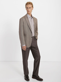 Штани Zegna модель TR8567_Коричневий Фото