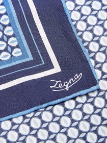 Шарфи та хустки Zegna модель AC309313_Синій Фото