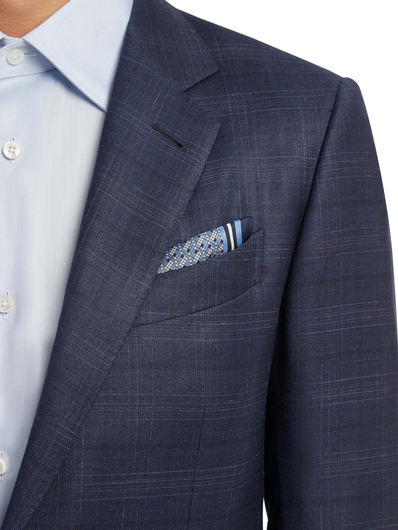 Шарфи та хустки Zegna модель AC310354_Синій Фото
