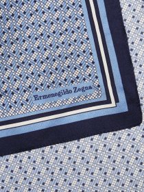 Шарфи та хустки Zegna модель AC310354_Синій Фото