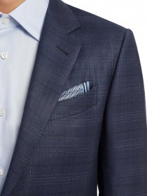 Шарфи та хустки Zegna модель AC310354_Синій Фото