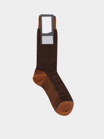 Шкарпетки та гольфи Zegna модель UN308835_Коричневий Фото