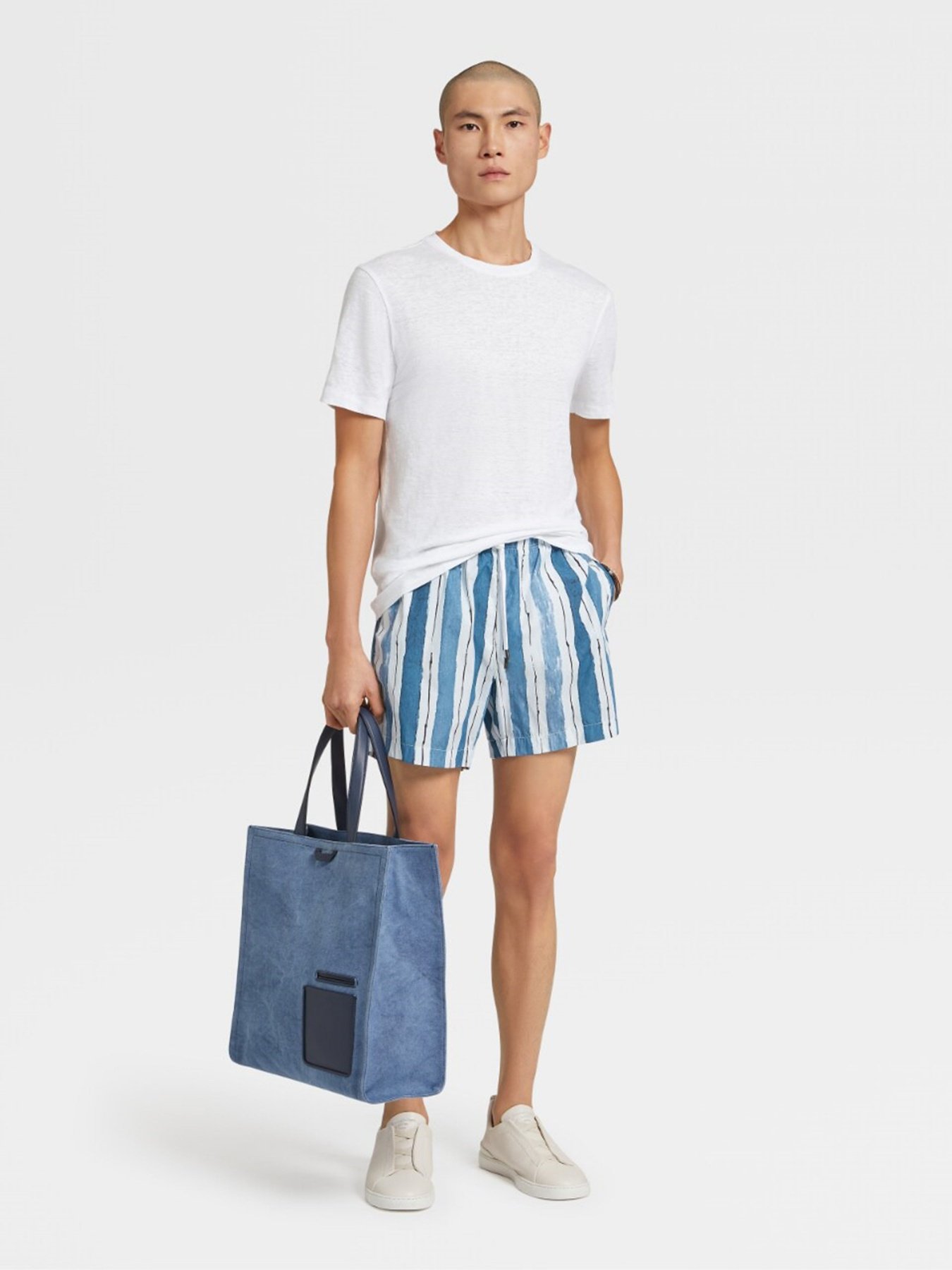 Футболки і поло Zegna модель KN312667_Білий Фото
