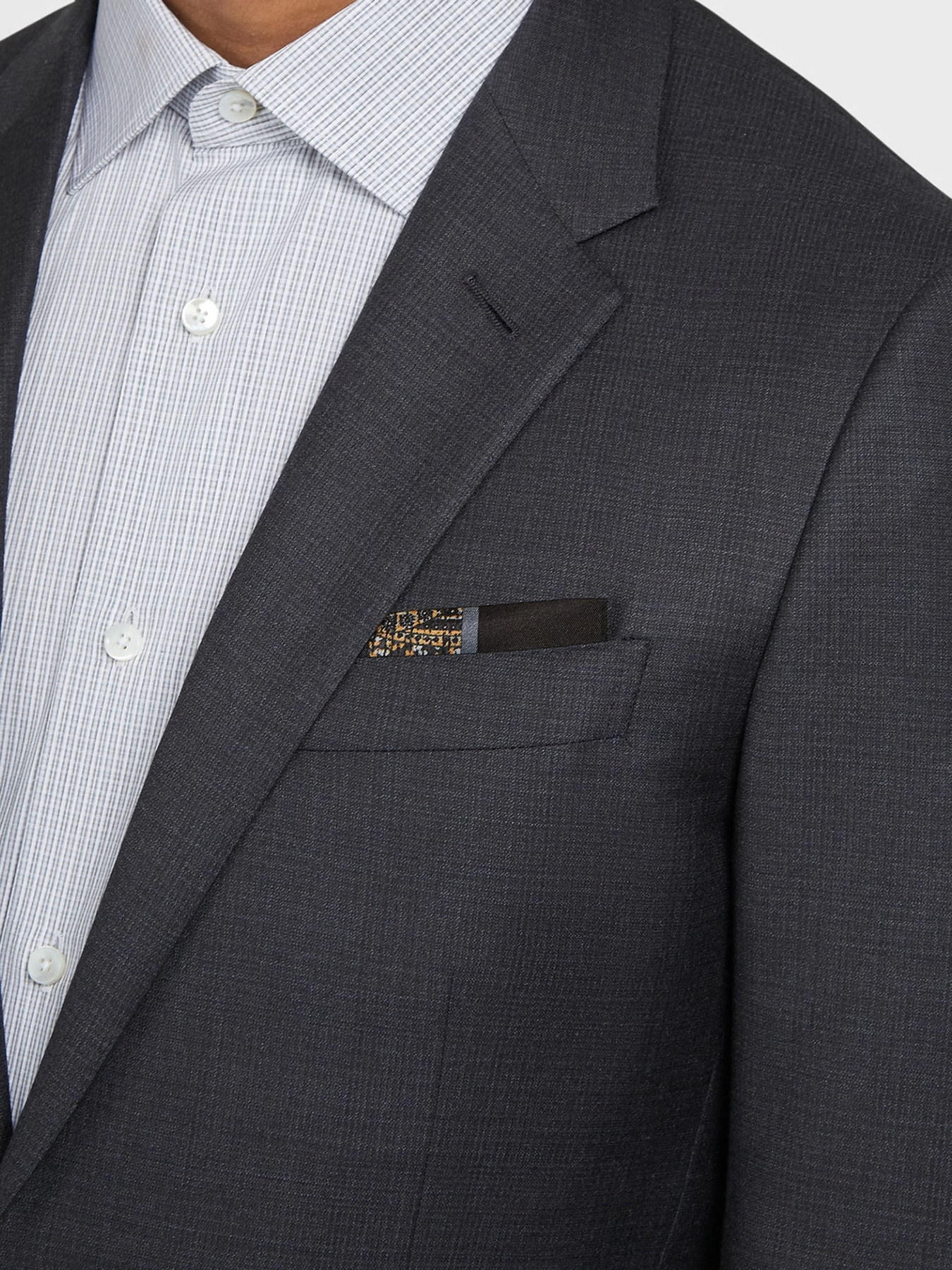 Шарфи та хустки Zegna модель AC311457_Коричневий/Чорний Фото