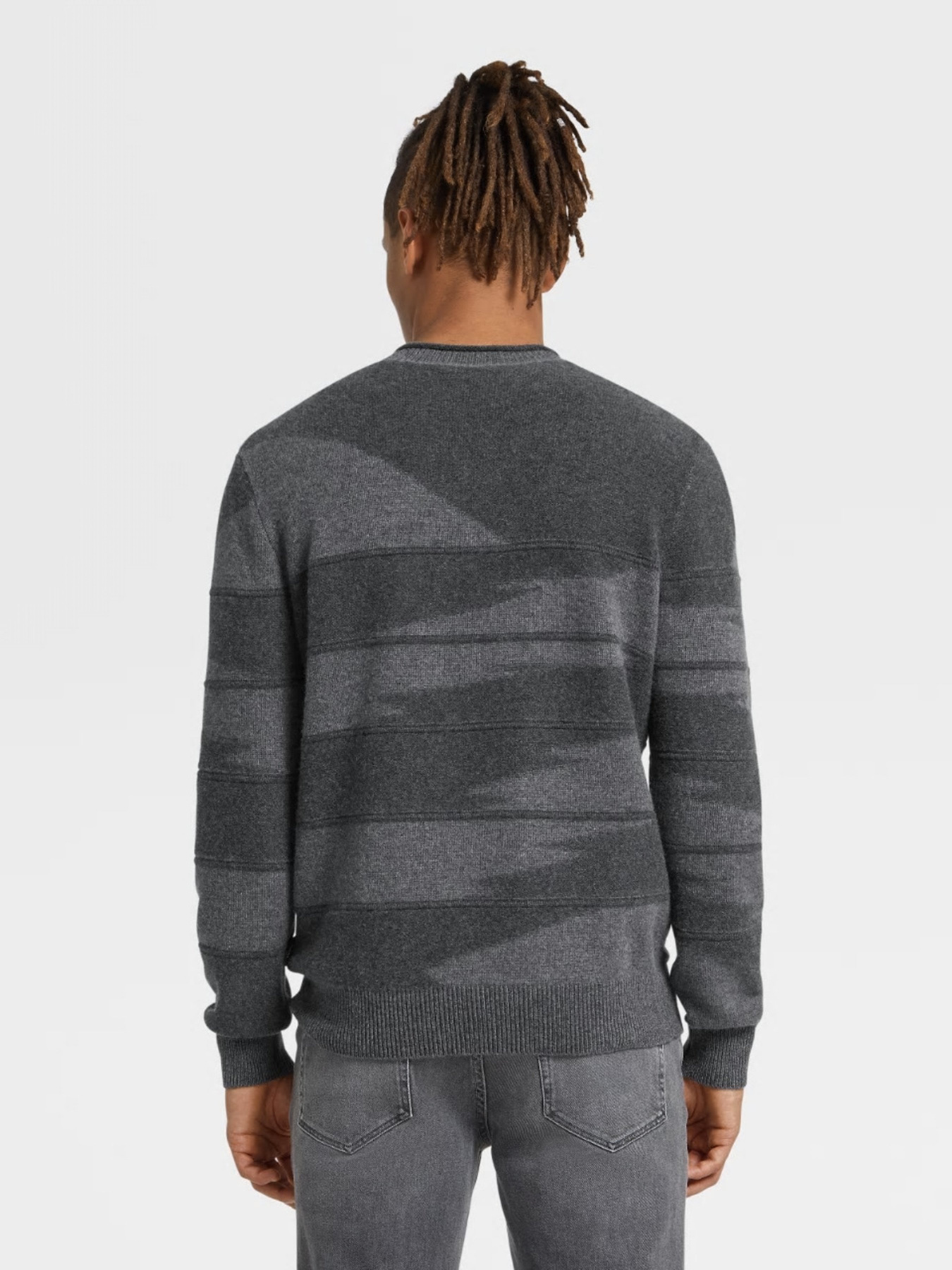 Светри та кардигани Zegna модель KN313002_Сірий Фото