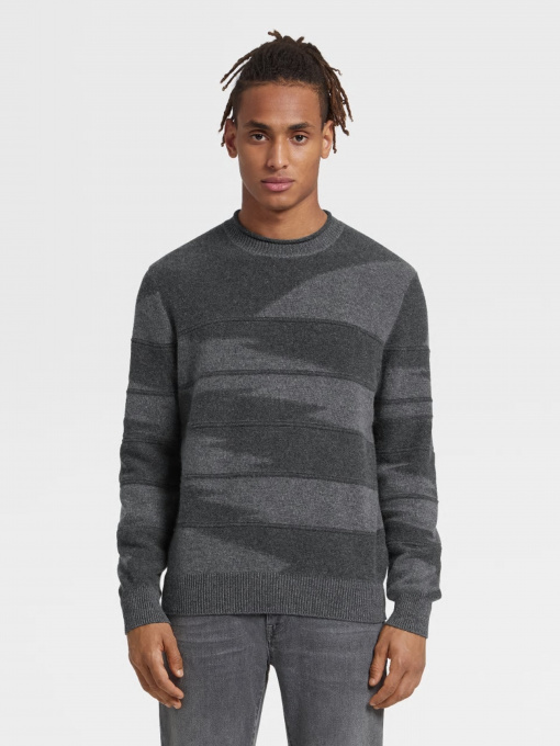 Светри та кардигани Zegna модель KN313002_Сірий Фото