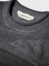 Светри та кардигани Zegna модель KN313002_Сірий Фото