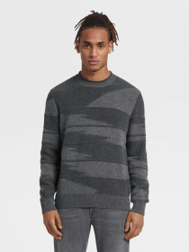 Светри та кардигани Zegna модель KN313002_Сірий Фото
