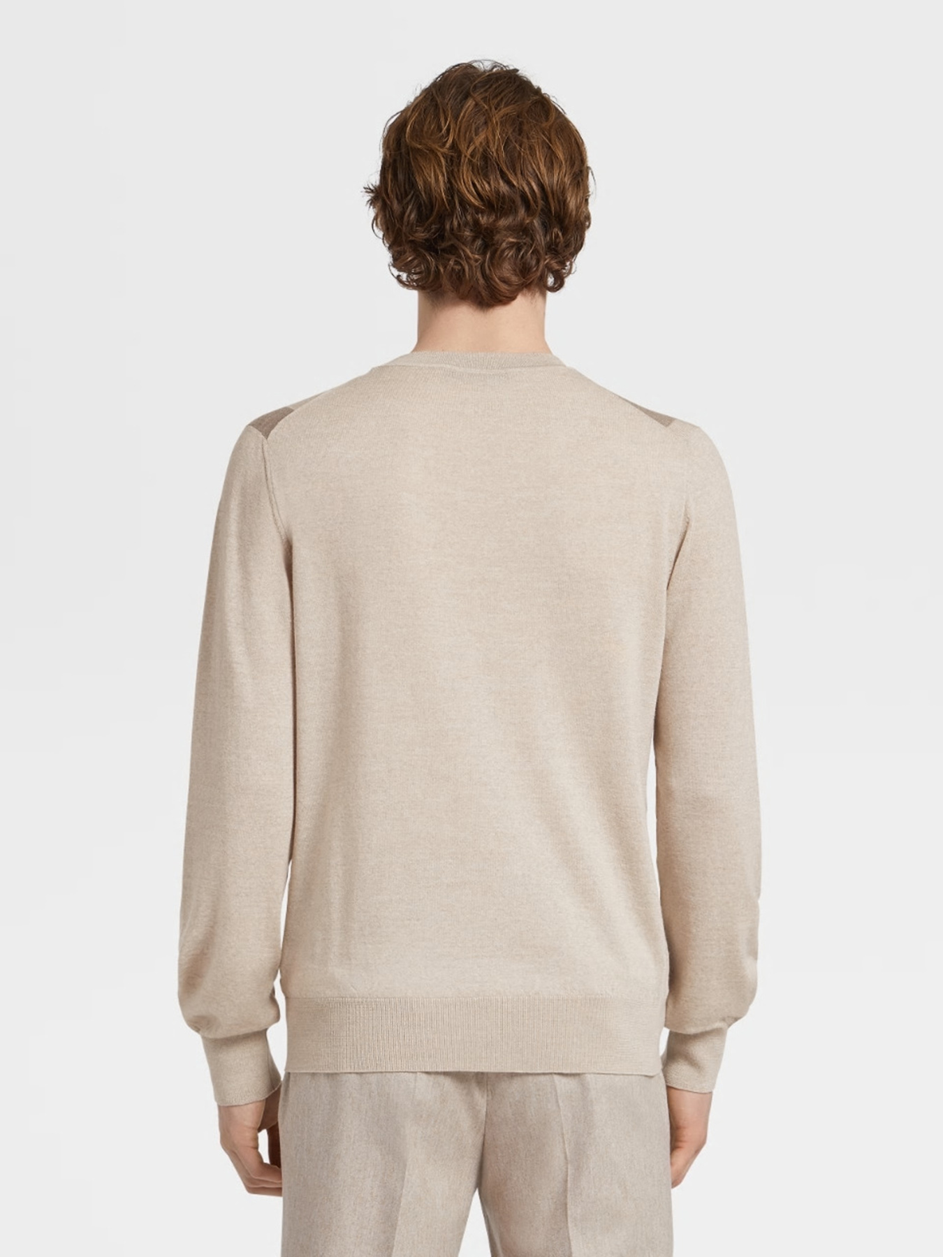 Светри та кардигани Zegna модель KN313062_Бежевий Фото