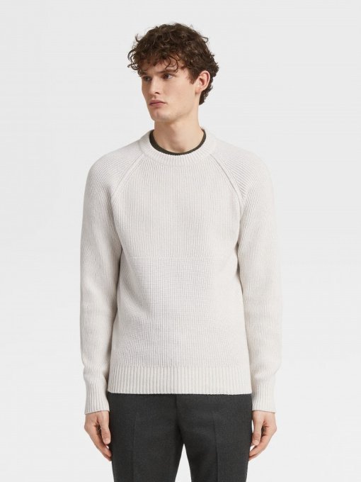 Светри та кардигани Zegna модель KN313461_Бежевий Фото