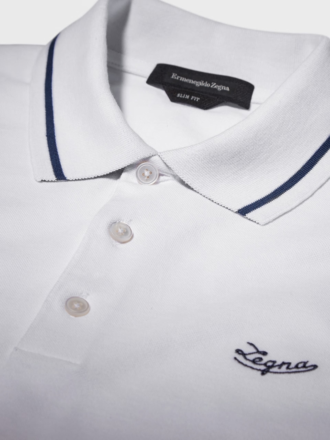 Футболки і поло Zegna модель KN313836_Білий Фото