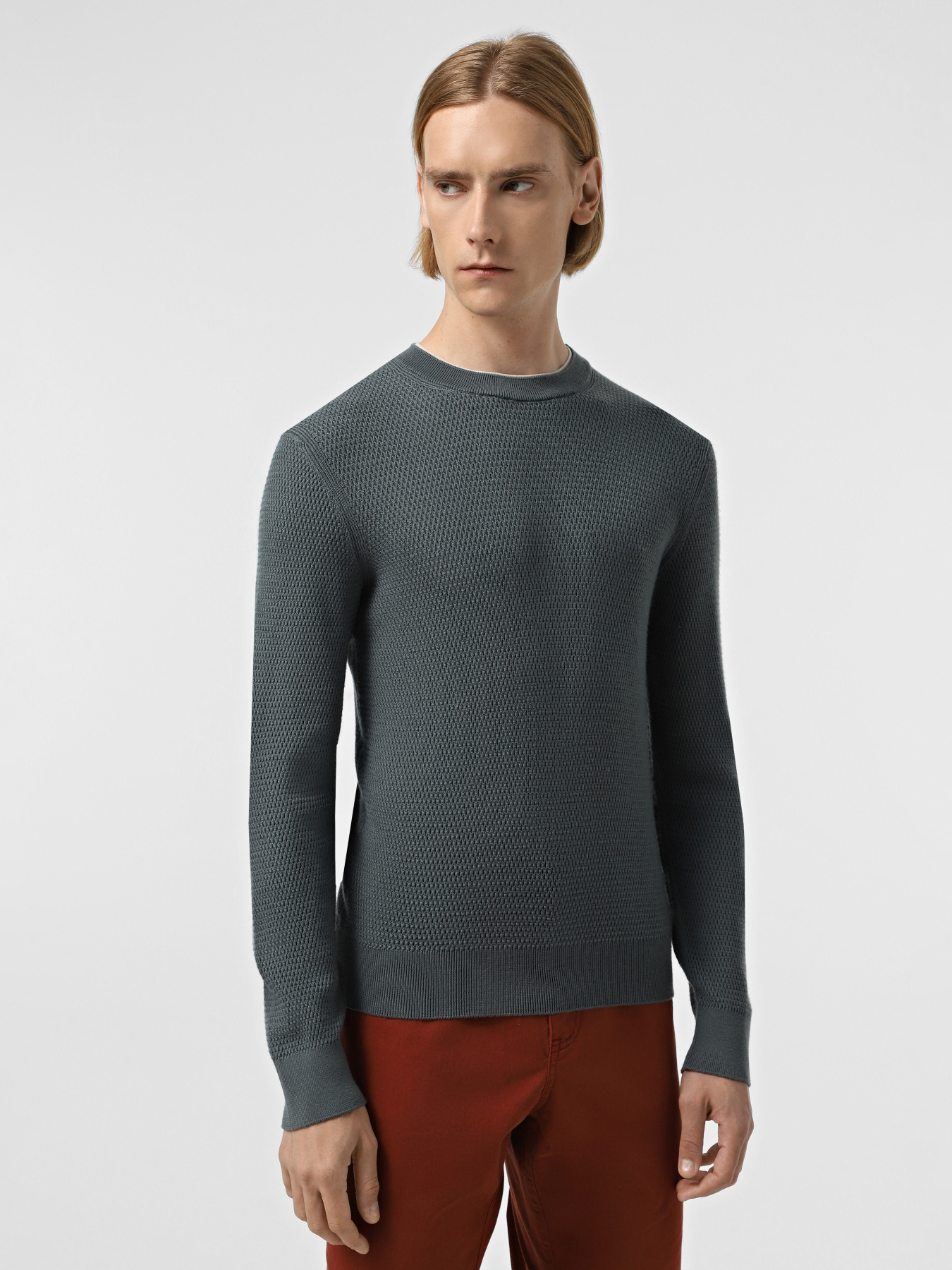 Светри та кардигани Zegna модель KN313924_Морська хвиля Фото
