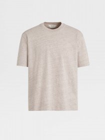 Футболки і поло Zegna модель KN315156_Бежевий Фото