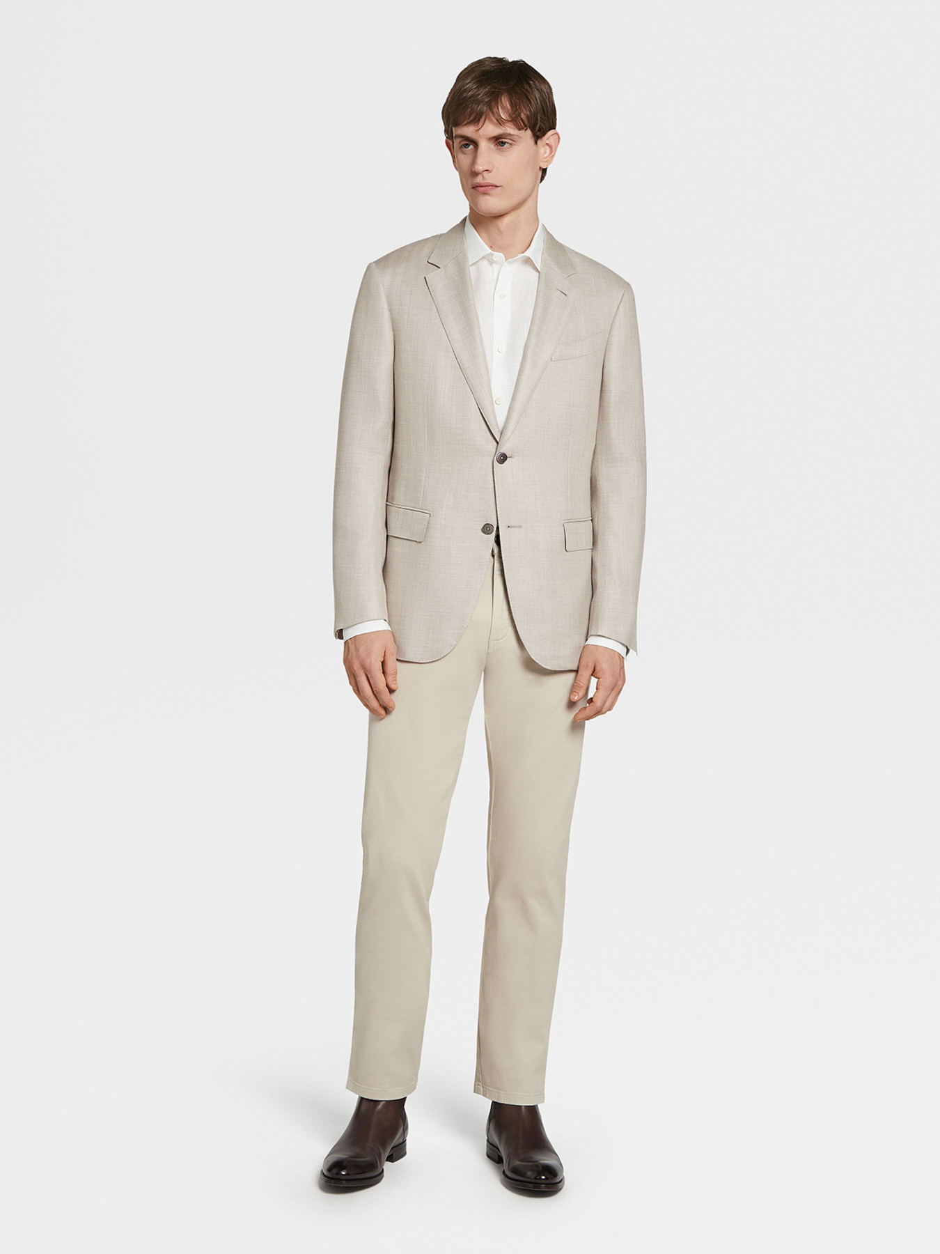 Сорочки Zegna модель SH312264_Білий Сорочки Zegna модель SH312264_Білий Фото