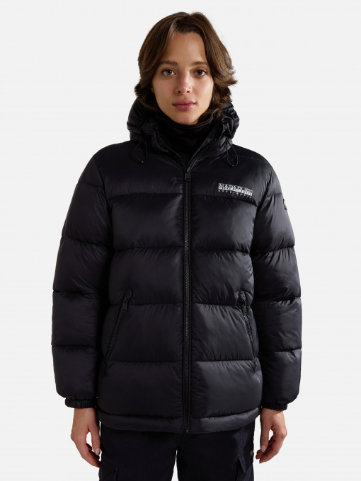 Куртки и дубленки Napapijri Box Medium Puffer модель NP0A4HCP0411 Фото