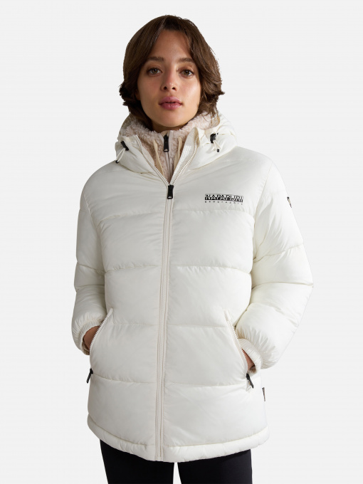 Куртки и дубленки Napapijri Box Medium Puffer модель NP0A4HCPN1A1 Фото
