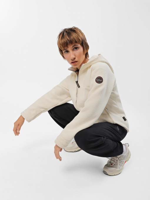 Худи и свитшоты Napapijri Yupik Full-Zip Fleece модель NP0A4HBTNS51 Фото