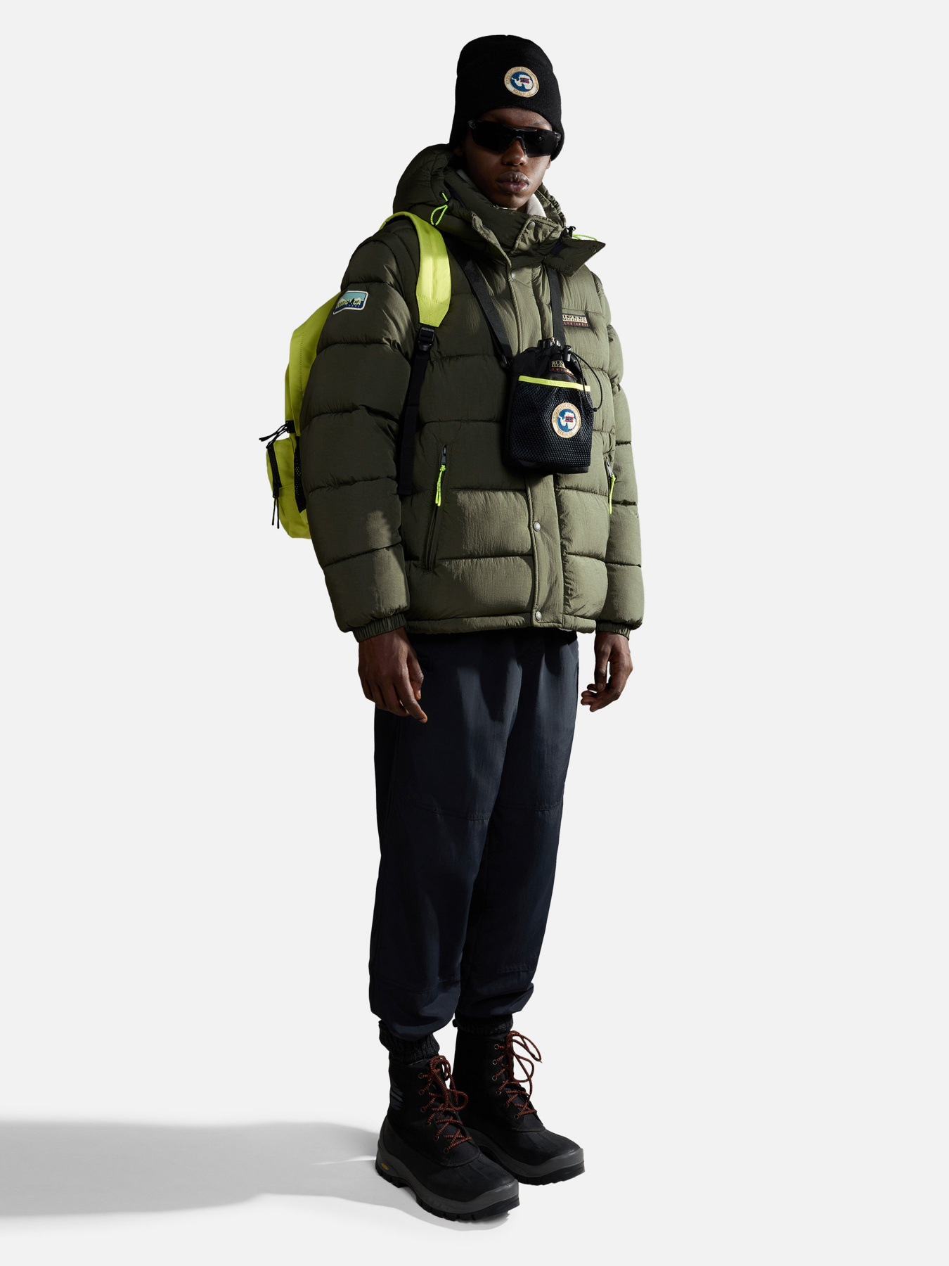 Куртки и дубленки Napapijri Rick Puffer модель NP0A4HGRGE41 Фото