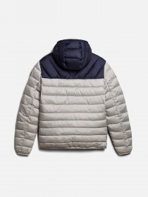 Куртки та дублянки Napapijri Aerons Hood Colour-block Puffer модель NP0A4GJLH541 Фото