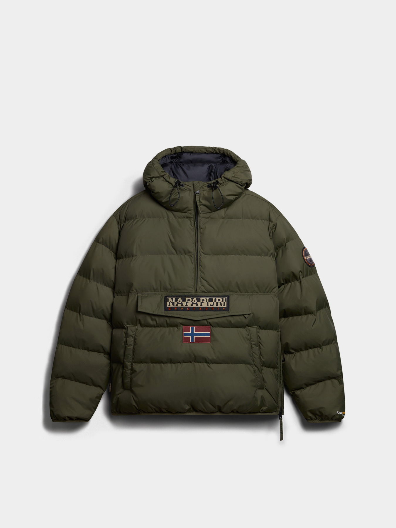 Куртки та дублянки Napapijri Rainforest Puffer Anorak модель NP0A4HMAGE41 Куртки та дублянки Napapijri Rainforest Puffer Anorak модель NP0A4HMAGE41 Фото
