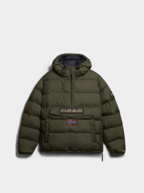 Куртки та дублянки Napapijri Rainforest Puffer Anorak модель NP0A4HMAGE41 Фото