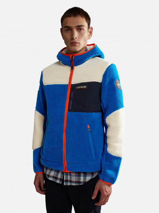 Худи и свитшоты Napapijri Yupik Full-Zip Fleece модель NP0A4GNSB2I1 Фото