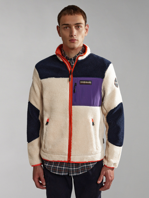 Худи и свитшоты Napapijri Yupik Full-Zip Fleece модель NP0A4GNTMG71 Фото