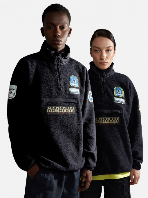 Худи и свитшоты Napapijri Mcmurdo Half-Zip Fleece модель NP0A4HDN0411 Фото