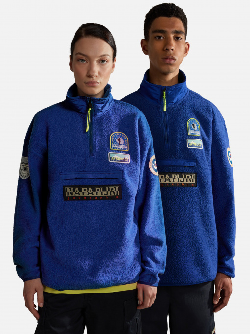 Худи и свитшоты Napapijri Mcmurdo Half-Zip Fleece модель NP0A4HDNB5A1 Фото